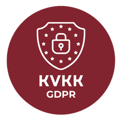 KVKK ve GDPR uyumlu